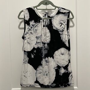 Calvin Klein Flower Dress Tank Top Size M